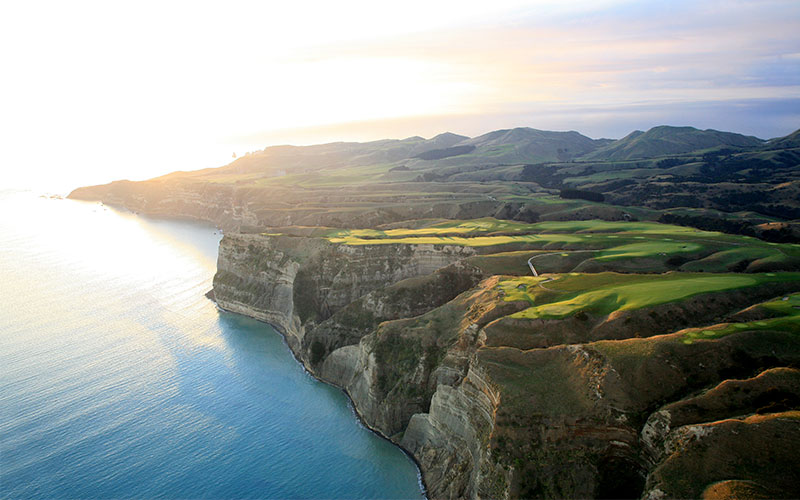 Cape Kidnappers in Hawke's Bay, North Island, New Zealand